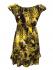 Green / Yellow Bold Flower Print Floaty Indian Cotton Lizzy Maternity Blouse - Fair Trade