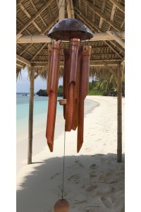 Natural Bamboo Wind chime/Windchime for indoor and outdoor use, Lovely Sound, Medium & Large Sizes Fair Trade