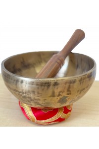 Small Handbeaten Vintage Tibetan Singing Bowl - Handcrafted in Kathmandu