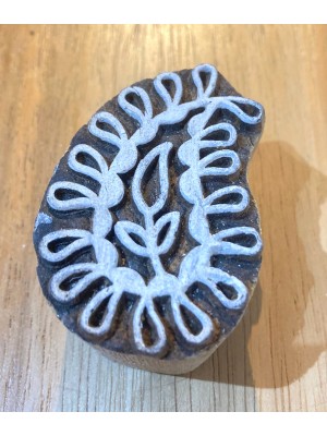 Indian Paisley Design Hand Carved Wooden Printing Blocks - Fair Trade Indian Paisley Design Hand Carved Wooden Printing Blocks - Fair Trade