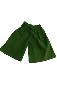 Kids Plain Green Shorts Ages 1 - 5 - Fair Trade Kids Plain Green Shorts Ages 1 - 5 - Fair Trade