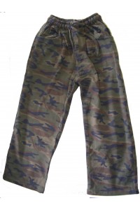 Kids Green Brown Woodland Camouflage Cotton Trousers Ages 5 - 10 - Fair Trade Kids Green Brown Woodland Camouflage Cotton Trousers Ages 5 - 10 - Fair Trade