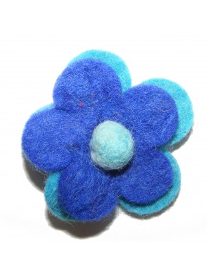 Hand made Felt Daisy Flower Hair Accessory - Fair Trade