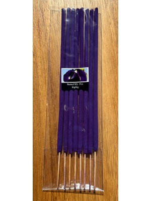 Thai Butterfly Pea Incense - Fair Trade - Best Quality - Hand Crafted