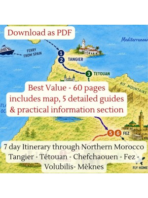 Inspirational One Week in the North Itinerary through Northern Morocco