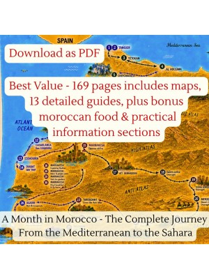 Inspirational One Month in Morocco the Complete Journey Curated Itinerary 