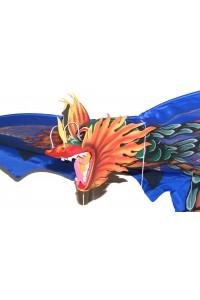 Large Traditional Handmade Blue Balinese Dragon Kite