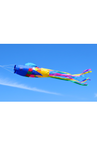 Large Colourful Balinese Fish Wind Sock / Festival Flag / Tent Marker