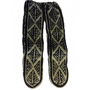 Afghan Slipper Socks -Genuine  - Fair Trade - Handknitted 
