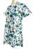 Beautiful Emma Flower Print Kaftan Top - Fair Trade Cotton
