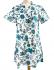 Beautiful Emma Flower Print Kaftan Top - Fair Trade Cotton