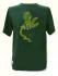 Fair Trade Embroidered Green Dragon T Shirt ( Green T Shirt)