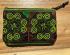 Akha Thai Hill Tribe Spiral Tribal Purse - Green - Fair Trade