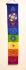 Rainbow Batik Seven Chakra Hanging - Hand made in Bali - 2 Sizes - Fair Trade 