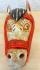 Vintage Hand Carved Shamanic Nepali Horse Mask Hand Painted dating from 1970's
