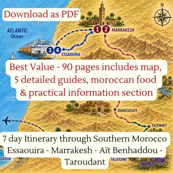 Inspirational One Week in the South Itinerary through Southern Morocco