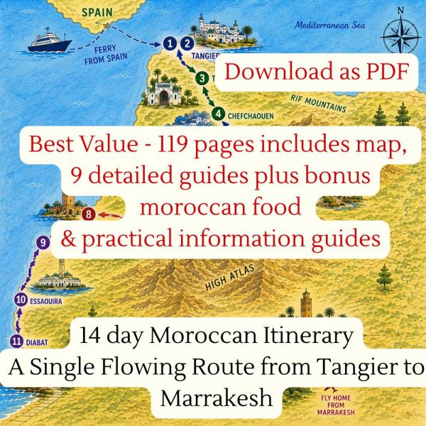 Inspirational Two weeks in Morocco Curated Itinerary 
